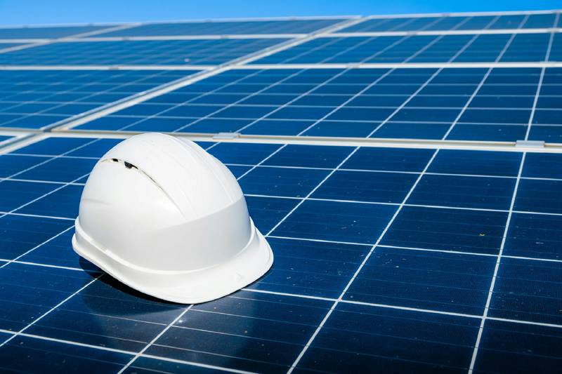 Panneaux photovoltaïques sur toit